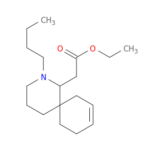 2-Azaspiro[5.5]undec-8-ene-1-acetic acid, 2-butyl-, ethyl ester