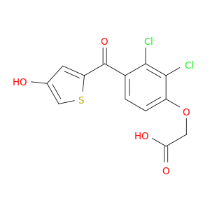 Acetic acid, [2,3-dichloro-4-[(4-hydroxy-2-thienyl)carbonyl]phenoxy]-
