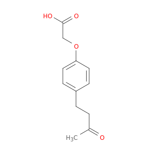 2-[4-(3-oxobutyl)phenoxy]acetic Acid