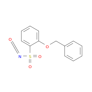 Benzenesulfonyl isocyanate, 2-(phenylmethoxy)-