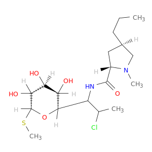 (2S,4R)-N-[2-CHLORO-1-[(2R,3S,4S,5R,6R)-3,4,5-TRIHYDROXY-6-METHYLSULFANYL-OXAN-2-YL]PROPYL]-1-METHYL-4-PROPYL-PYRROLIDINE-2-CARBOXAMIDE