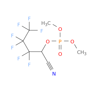 Phosphoric acid, 1-cyano-2,2,3,3,4,4,4-heptafluorobutyl dimethyl ester