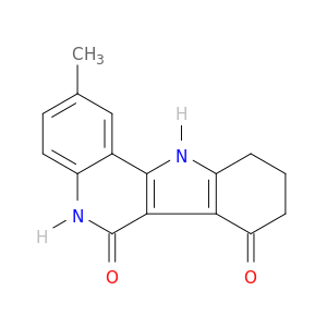 5H-Indolo[3,2-c]quinoline-6,7-dione, 8,9,10,11-tetrahydro-2-methyl-