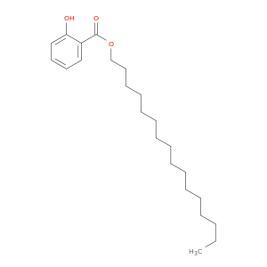 Benzoic acid,2-hydroxy-, hexadecyl ester