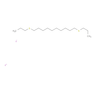 Decane,1,10-bis(ethylmethylthio)-, iodide (1:2)
