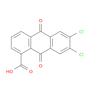 1-Anthracenecarboxylic acid, 6,7-dichloro-9,10-dihydro-9,10-dioxo-