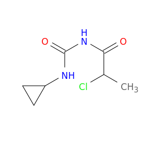 3-(2-chloropropanoyl)-1-cyclopropylurea