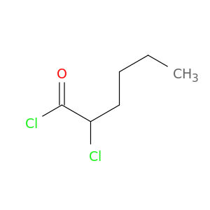 Hexanoyl chloride, 2-chloro-