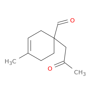 3-Cyclohexene-1-carboxaldehyde, 4-methyl-1-(2-oxopropyl)-