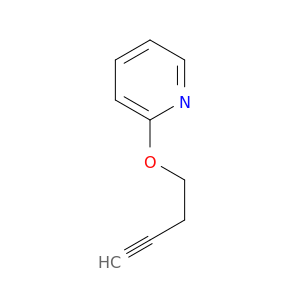 Pyridine, 2-(3-butynyloxy)-