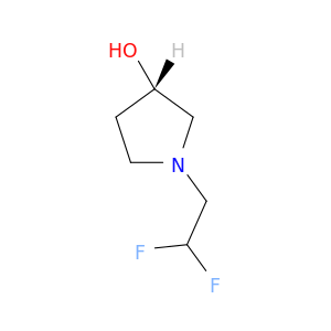 (3S)-1-(2,2-difluoroethyl)pyrrolidin-3-ol