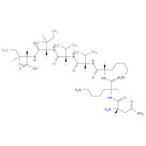 L-Isoleucine, L-asparaginyl-L-lysyl-L-lysyl-L-valyl-L-valyl-L-isoleucyl-