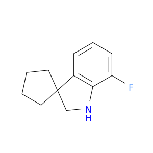 7'-Fluoro-1',2'-dihydrospiro[cyclopentane-1,3'-indole]