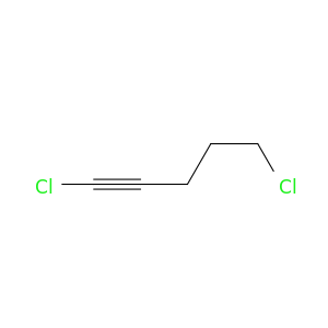 1-Pentyne, 1,5-dichloro-