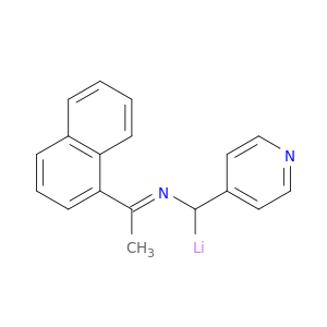 Lithium, [[(E)-[1-(1-naphthalenyl)ethylidene]amino]-4-pyridinylmethyl]-