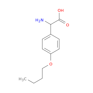 Benzeneacetic acid, a-amino-4-butoxy-
