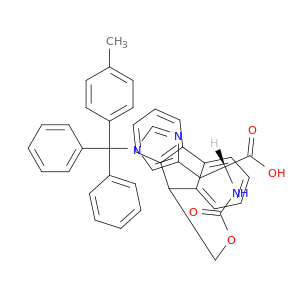 N-(9-芴甲氧羰基)-N'-(4-甲基三苯甲基)-D-组氨酸