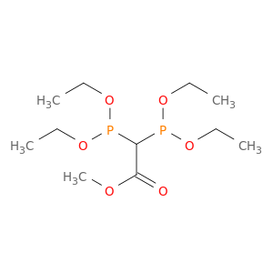 Acetic acid, bis(diethoxyphosphino)-, methyl ester