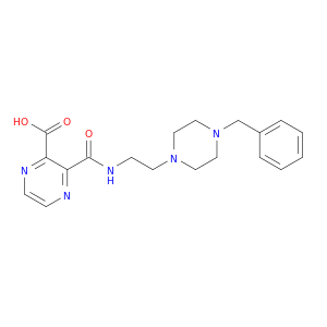 3-({[2-(4-BENZYLPIPERAZIN-1-YL)ETHYL]AMINO}CARBONYL)-2-PYRAZINECARBOXYLIC ACID