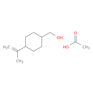 Cyclohexanemethanol, 4-(1-methylethenyl)-, acetate