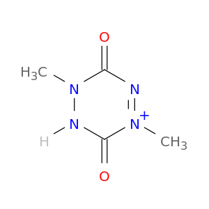 1,2,4,5-Tetrazinium, 3,4,5,6-tetrahydro-1,4-dimethyl-3,6-dioxo-