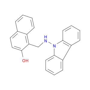2-Naphthalenol, 1-[(9H-carbazol-9-ylamino)methyl]-