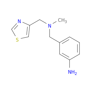 3-{[methyl(1,3-thiazol-4-ylmethyl)amino]methyl}aniline