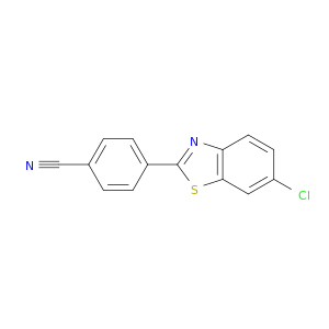 Benzonitrile, 4-(6-chloro-2-benzothiazolyl)-