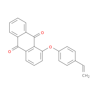 9,10-Anthracenedione, 1-(4-ethenylphenoxy)-