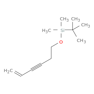 Silane, (1,1-dimethylethyl)(5-hexen-3-ynyloxy)dimethyl-