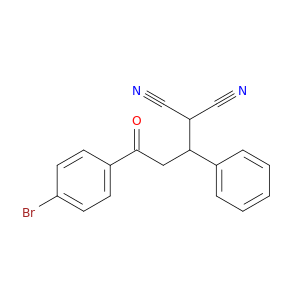 Propanedinitrile, [3-(4-bromophenyl)-3-oxo-1-phenylpropyl]-