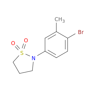 2-(4-Bromo-3-methylphenyl)isothiazolidine 1,1-dioxide
