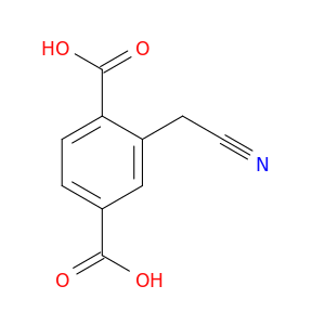 2-(Cyanomethyl)benzene-1,4-dicarboxylic acid