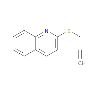 Quinoline, 2-(2-propynylthio)-