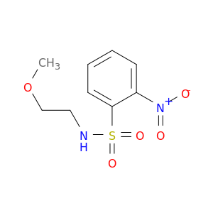 Benzenesulfonamide, N-(2-methoxyethyl)-2-nitro-