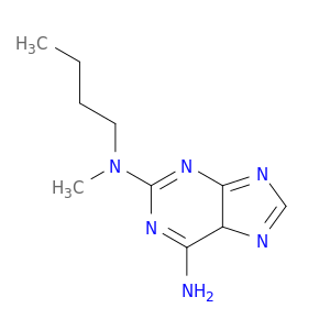 N-BUTYL-N-METHYL-5H-PURINE-2,6-DIAMINE