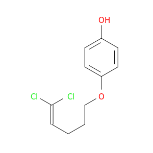 Phenol, 4-[(5,5-dichloro-4-pentenyl)oxy]-