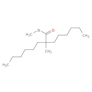 Octanoic acid, 2-hexyl-2-methyl-, methyl ester