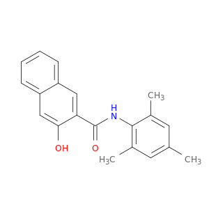 2-Naphthalenecarboxamide, 3-hydroxy-N-(2,4,6-trimethylphenyl)-