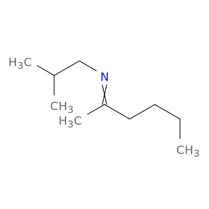 1-Propanamine, 2-methyl-N-(1-methylpentylidene)-