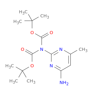 tert-Butyl (4-amino-6-methylpyrimidin-2-yl)(tert-butyl)carbamate