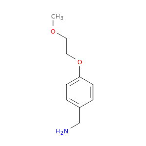 1-[4-(2-Methoxyethoxy)phenyl]methanamine