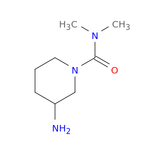 3-氨基-N,N-二甲基哌啶-1-甲酰胺