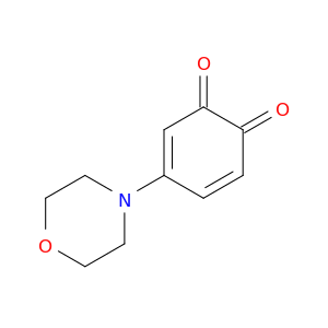 3,5-Cyclohexadiene-1,2-dione, 4-(4-morpholinyl)-