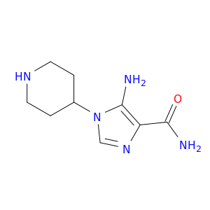1H-咪唑-4-甲酰胺,5-氨基-1-(4-哌啶基)-