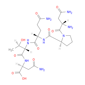L-Asparagine, L-asparaginyl-L-prolyl-L-glutaminyl-L-threonyl-