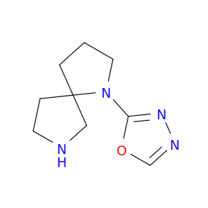 1,7-Diazaspiro[4.4]nonane, 1-(1,3,4-oxadiazol-2-yl)-