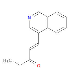 1-Penten-3-one, 1-(4-isoquinolinyl)-, (1E)-