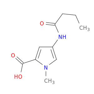 1H-Pyrrole-2-carboxylicacid, 1-methyl-4-[(1-oxobutyl)amino]-