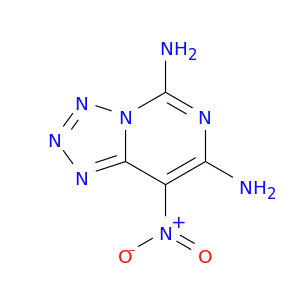 Tetrazolo[1,5-c]pyrimidine-5,7-diamine,8-nitro-